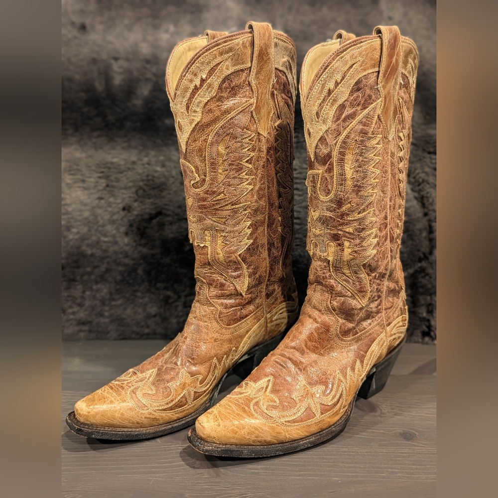 Corral Eagle Cowgirl Boots View 2